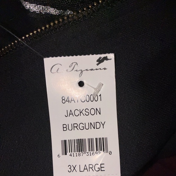 A. Tiziano Track Suit Hooded Zip Jacket & Drawstring Pants Mens Size 3XL New - Picture 11 of 12